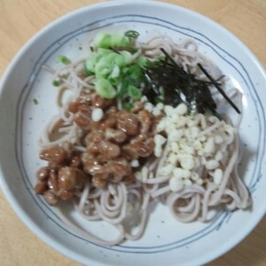 簡単☆スタミナ蕎麦